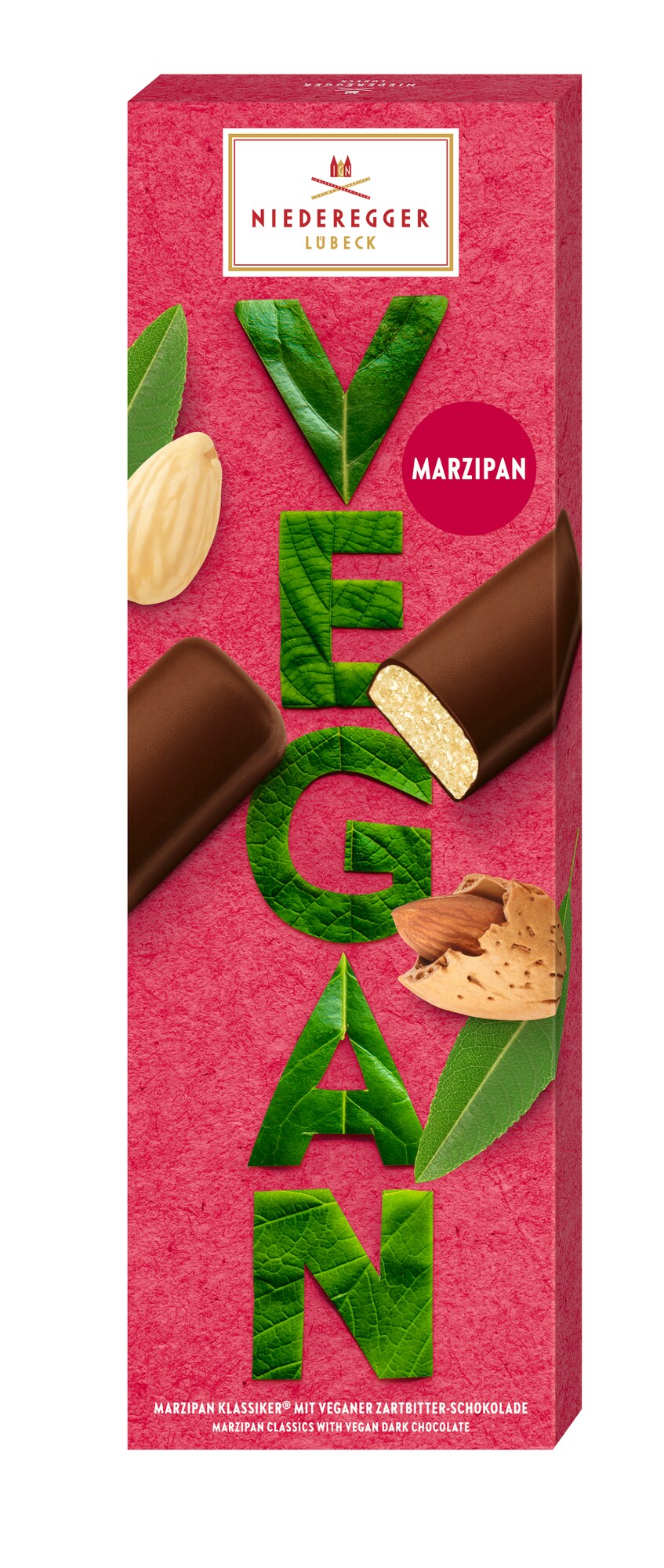 Niederegger Marz. Klassiker Vegan 100g Zb, Packshot Vorderansicht