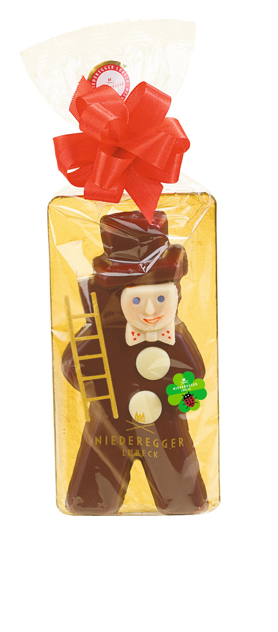 Niederegger Marzipan Schornsteinfeger, Packshot Vorderansicht