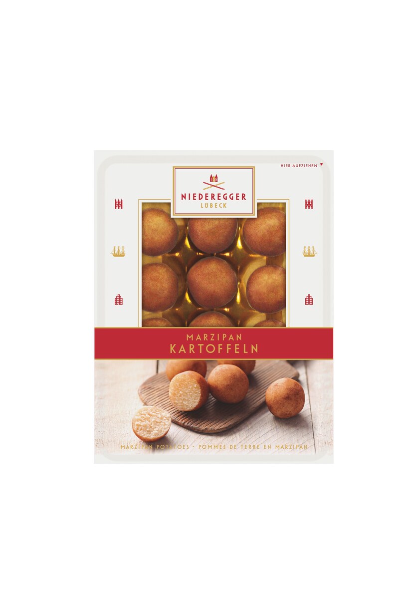 Marzipan Kartoffeln, 100 g – süße Marzipanstücke in kompakter Form zum Teilen ideal