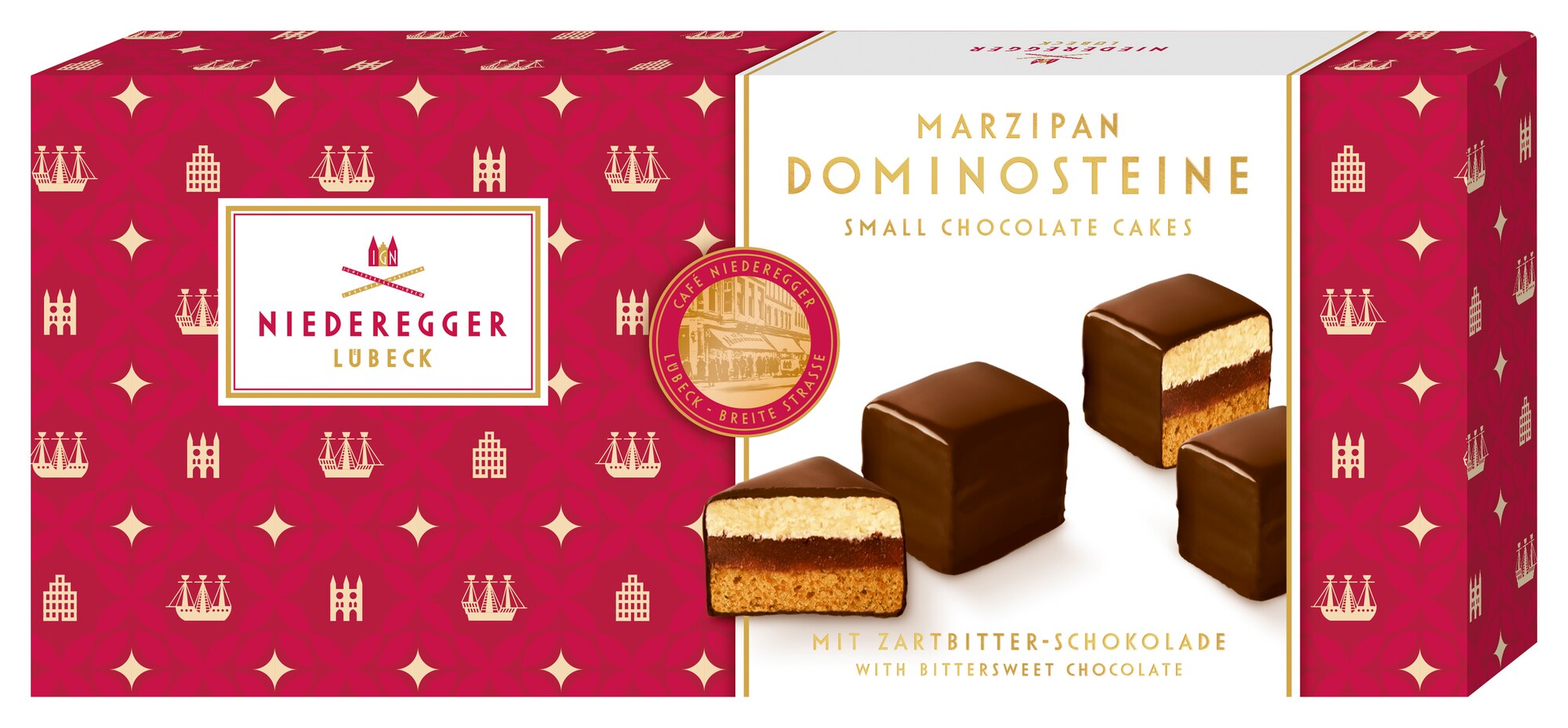 Marzipan Dominosteine