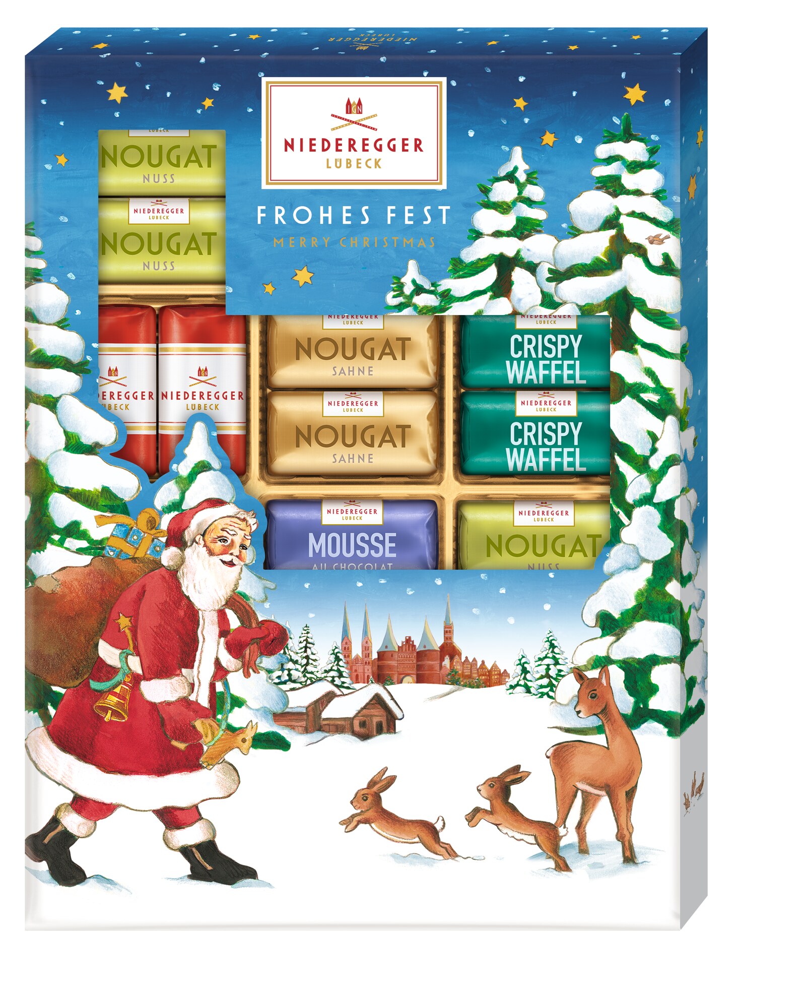 Niederegger Meisterselektion 300G Weihn, Packshot Vorderansicht