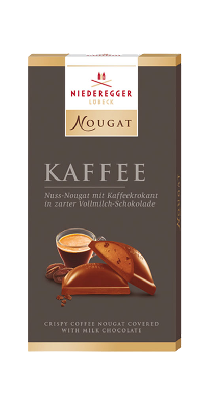 Nuss Nougat Tafel Schokolade Kaffee 100g Niederegger Online Shop